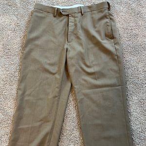 Hagger classic fit khaki dress pants. 36X 29.